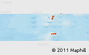 Political Panoramic Map of the area around 59° 13' 17" N, 80° 40' 30" W