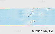 Shaded Relief Panoramic Map of the area around 59° 13' 17" N, 80° 40' 30" W
