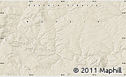 Shaded Relief Map of the area around 59° 13' 17" N, 96° 58' 29" E
