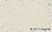 Shaded Relief Map of the area around 59° 34' 34" N, 108° 52' 30" E