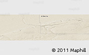 Shaded Relief Panoramic Map of the area around 59° 34' 34" N, 115° 31' 30" W