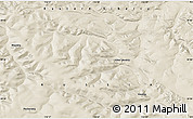 Shaded Relief Map of the area around 59° 34' 34" N, 116° 31' 30" E