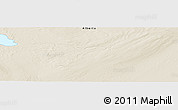 Shaded Relief Panoramic Map of the area around 59° 34' 34" N, 118° 4' 29" W