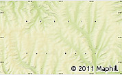Physical Map of the area around 59° 34' 34" N, 124° 10' 30" E