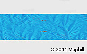 Political Panoramic Map of the area around 59° 34' 34" N, 124° 10' 30" E