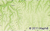 Physical Map of the area around 59° 34' 34" N, 128° 25' 30" E
