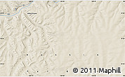 Shaded Relief Map of the area around 59° 34' 34" N, 128° 25' 30" E
