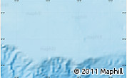 Physical Map of the area around 59° 34' 34" N, 145° 16' 30" W