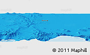 Political Panoramic Map of the area around 59° 34' 34" N, 146° 16' 30" E