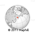 Outline Map of the Area around 59° 34' 34" N, 153° 4' 29" E, rectangular outline