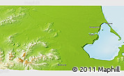 Physical 3D Map of Brokhova