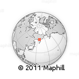 Outline Map of the Area around 59° 34' 34" N, 158° 10' 30" E, rectangular outline