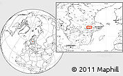 Blank Location Map of Hagsta