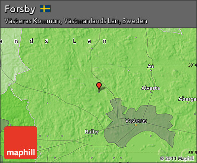 Political Map of Forsby