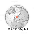 Outline Map of Hagsta, rectangular outline