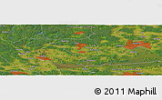 Satellite Panoramic Map of Hagsta