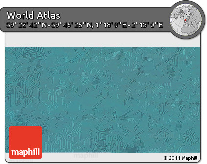 Satellite 3D Map of the Area around 59° 34' 34" N, 1° 46' 29" E