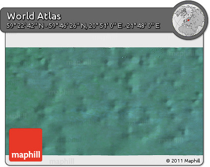 Satellite 3D Map of the Area around 59° 34' 34" N, 21° 19' 30" E