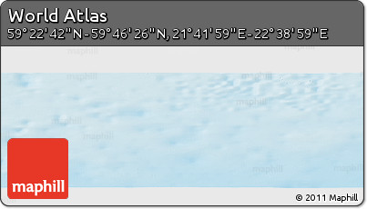 Physical Panoramic Map of the Area around 59° 34' 34" N, 22° 10' 29" E