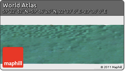 Satellite Panoramic Map of the Area around 59° 34' 34" N, 23° 1' 29" E
