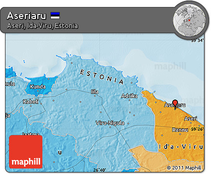 Political Map of Aseriaru
