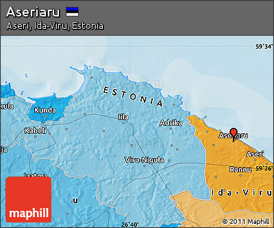 Political Map of Aseriaru