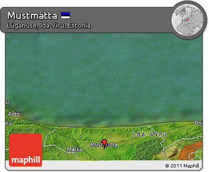 Satellite 3D Map of Mustmätta