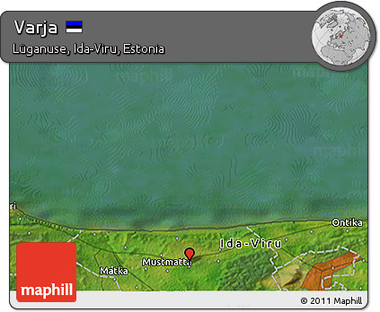 Satellite 3D Map of Varja