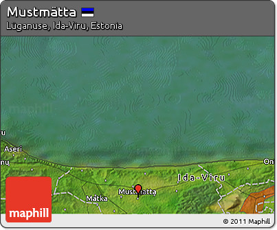 Satellite 3D Map of Mustmätta