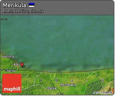 Satellite Map of Meriküla