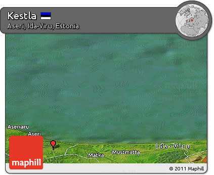Satellite Panoramic Map of Kestla