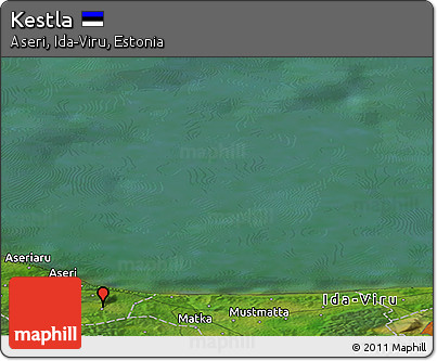 Satellite Panoramic Map of Kestla