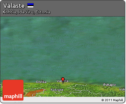 Satellite Panoramic Map of Valaste