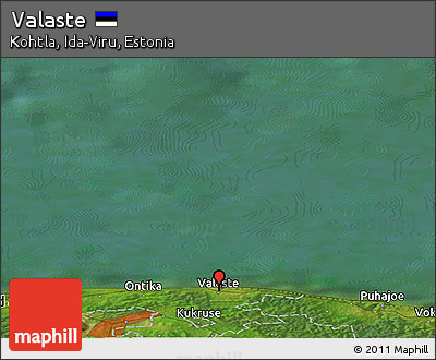 Satellite Panoramic Map of Valaste