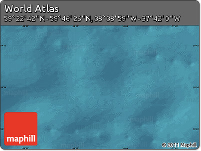Satellite Map of the Area around 59° 34' 34" N, 38° 10' 29" W