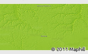 Physical 3D Map of the area around 59° 34' 34" N, 78° 16' 30" E