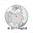 Outline Map of the Area around 59° 34' 34" N, 88° 28' 29" E, rectangular outline