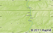 Physical Map of the area around 59° 55' 44" N, 108° 1' 30" E