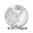 Outline Map of the Area around 59° 55' 44" N, 124° 10' 30" E, rectangular outline