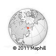 Outline Map of the Area around 59° 55' 44" N, 136° 55' 30" E, rectangular outline