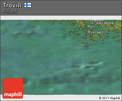 Satellite Panoramic Map of Trovill
