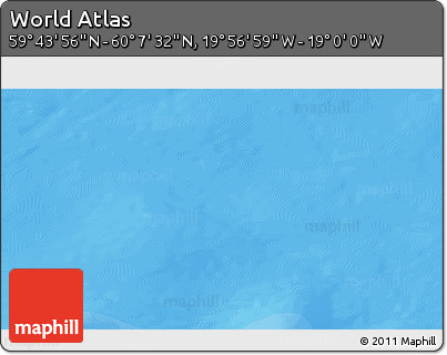 Political 3D Map of the Area around 59° 55' 44" N, 19° 28' 30" W