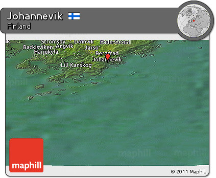 Satellite Panoramic Map of Johannevik