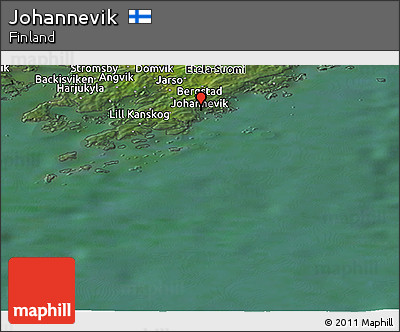 Satellite Panoramic Map of Johannevik