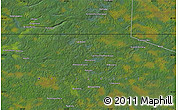 Satellite Map of the area around 59° 55' 44" N, 34° 55' 29" E