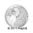 Outline Map of the Area around 59° 55' 44" N, 4° 10' 30" W, rectangular outline