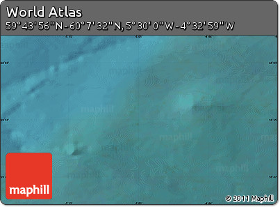 Satellite Map of the Area around 59° 55' 44" N, 5° 1' 30" W