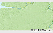 Political 3D Map of the area around 59° 55' 44" N, 73° 1' 30" W