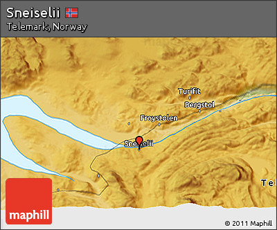 Physical 3D Map of Sneiselii