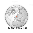 Outline Map of the Area around 59° 55' 44" N, 8° 34' 29" E, rectangular outline